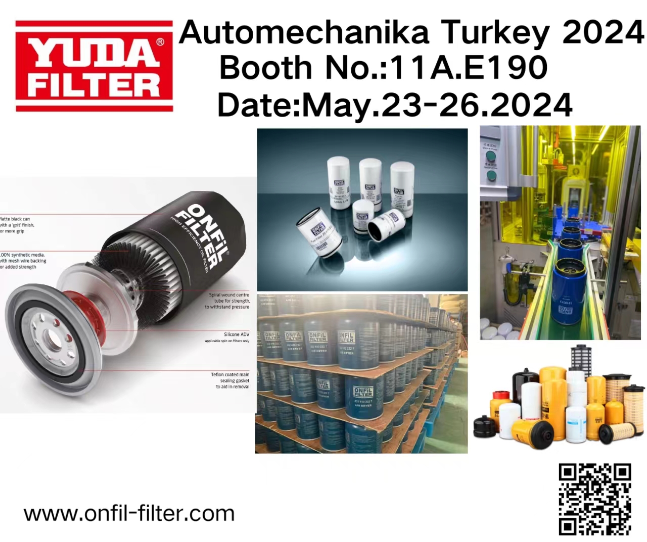 Welcome To The Automechanika Turkey 2024. Our Booth Number Is 11A.E190